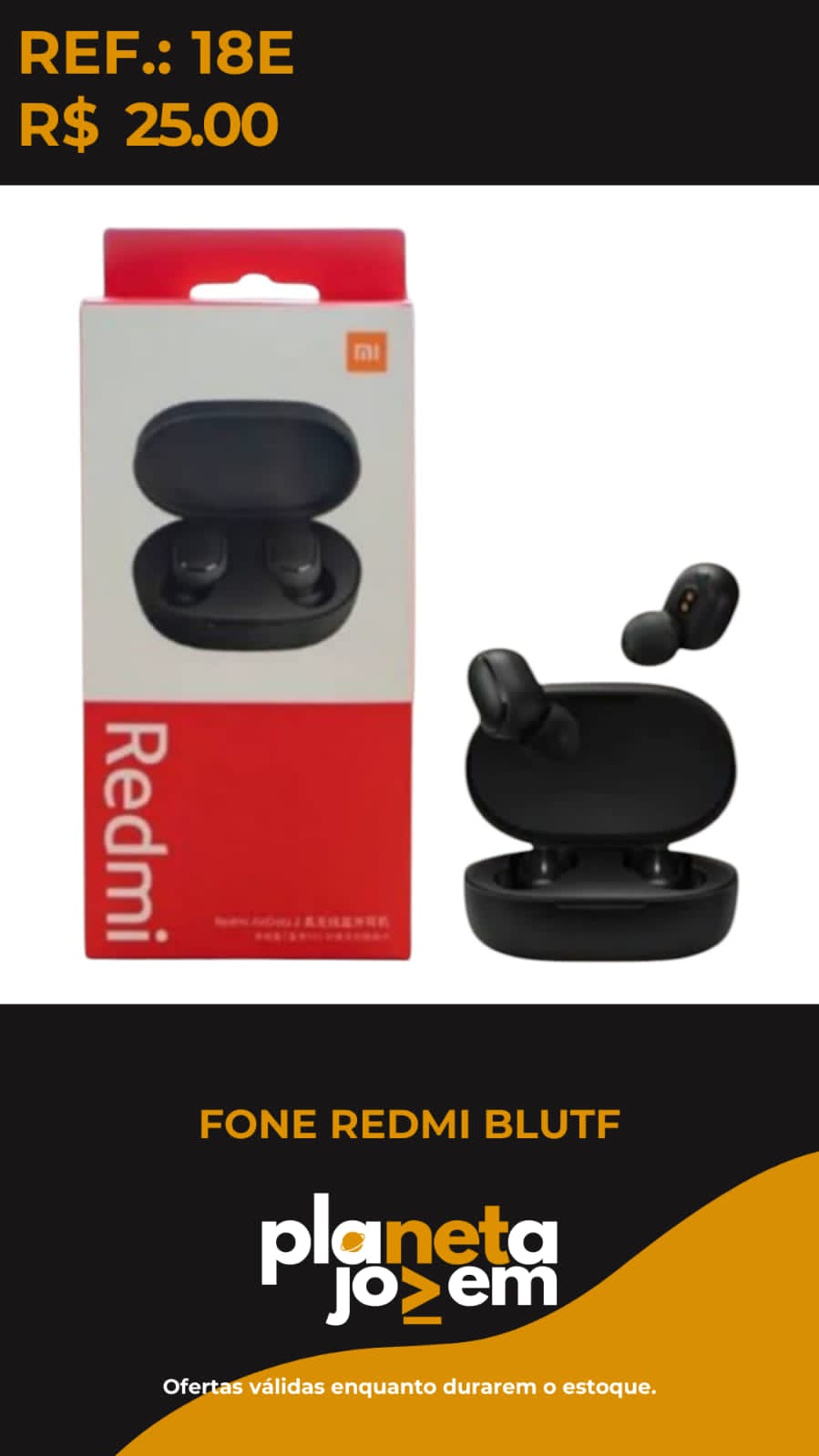 Fone Redmi Blutf